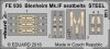 Eduard FE936 Blenheim Mk. IF seatbelts STEEL AIRFIX 1/48